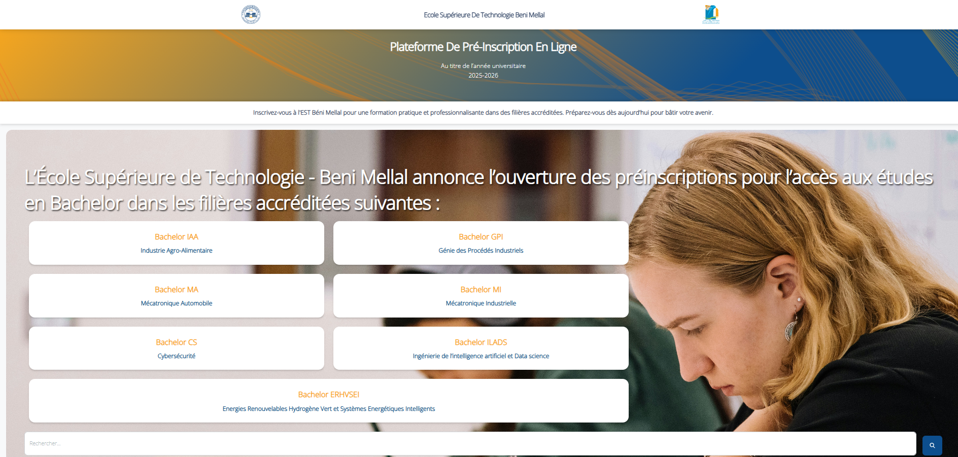 la liste attente - BACHELOR -IAA -MI - MA